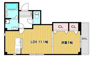 DYNA RESIDENCE OGW【3階】の間取り