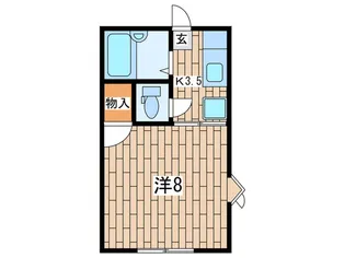 NKハイツ【2階】の間取り