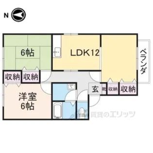 グランドゥール【2階】の間取り