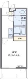 クレイノYUKUINN Z【2階】の間取り