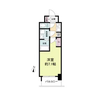 オーキッドレジデンス新大阪【11階】の間取り