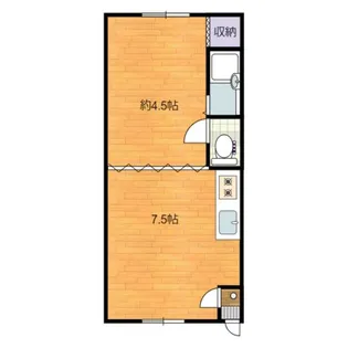 いまだハイツI【2階】の間取り