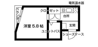 リヴェール上石川【2階】の間取り