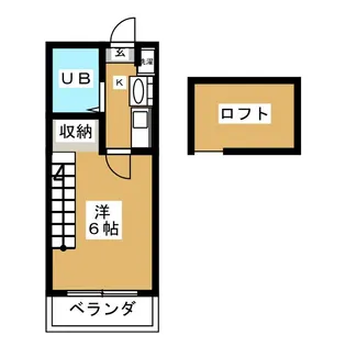 ヴィレッタ戸塚【1階】の間取り