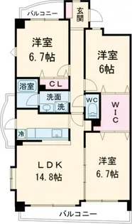 SANTNORE【2階】の間取り