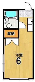 1Rの間取り画像