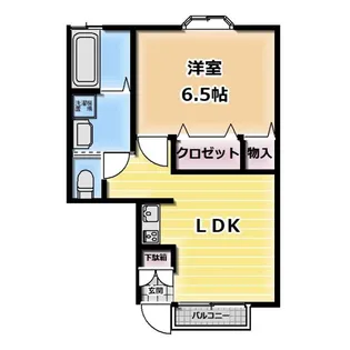 BELLA CASA 住ヶ谷【1階】の間取り