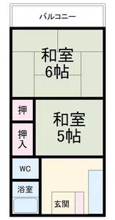 美津乃マンション【4階】の間取り