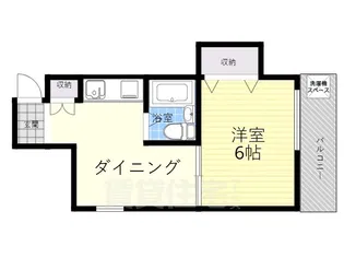 マンション ノウブル【4階】の間取り