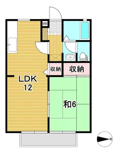 タウンスケープ【2階】の間取り