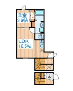 アイ・ウィステリア本塩竈【2階】の間取り