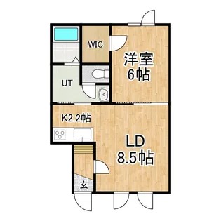 プランドールS【1階】の間取り