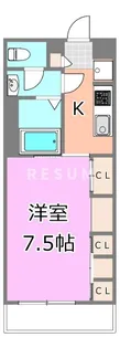 千葉県千葉市中央区若草1【マンション】の間取り