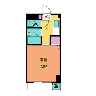 BELL PALACE【5階】の間取り