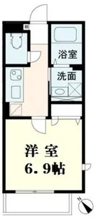 埼玉県戸田市中町1【アパート】の間取り