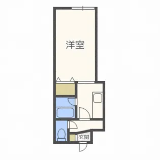ビッグバーンズマンションN22【4階】の間取り