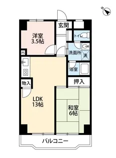 入間市駅前ビル【4階】の間取り