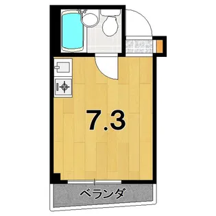 コーポ白梅園【2階】の間取り