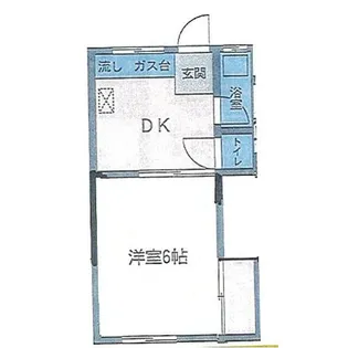 いとう荘【1階】の間取り