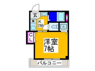メープルコート【3階】の間取り