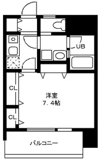 アール・ケープラザ横浜V【10階】の間取り