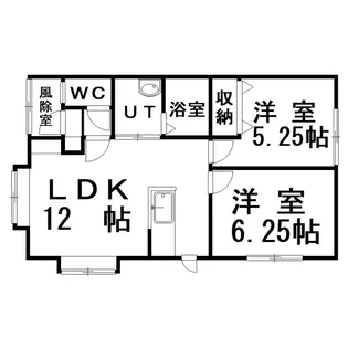 オリーブ55【2階】の間取り