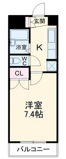 ヒルズ青山【3階】の間取り