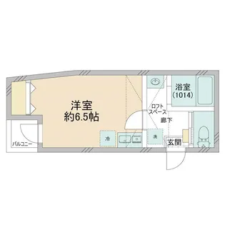 東京都新宿区新宿7【アパート】の間取り