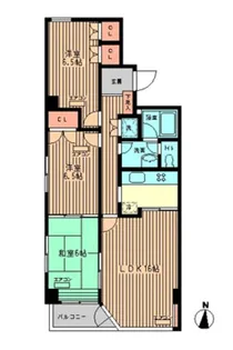 東京都杉並区高円寺南5【マンション】の間取り