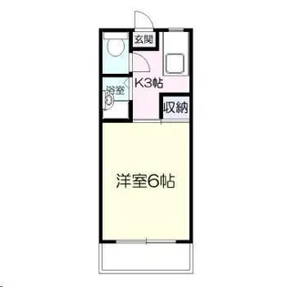 ビスタリー加納【1階】の間取り