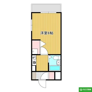 パークヒルズ別府レジデンス【7階】の間取り