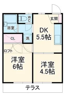 湘南コテージ【1階】の間取り
