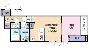 willows神明【2階】の間取り