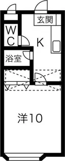 オークヒルズ【2階】の間取り