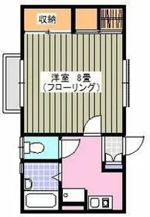 ラフォーレ・矢作【1階】の間取り