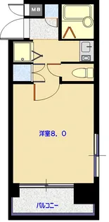 ピュアシティ横浜6【6階】の間取り
