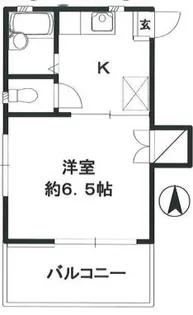 ル・ジャルダン・オオクラヤマA【2階】の間取り