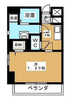 新鎌スカイタワー【8階】の間取り