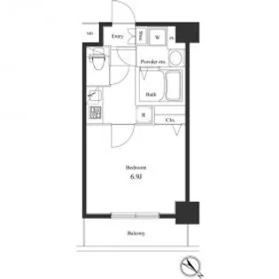 パレステュディオ神田EAST パレステュディオ神田イースト【2階】の間取り