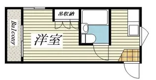 メゾン・ド・ポリピエ【2階】の間取り