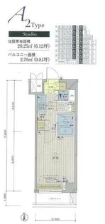 ルーブル高田馬場弐番館【1階】の間取り