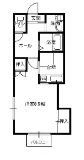 岩手県盛岡市大館町【アパート】の間取り