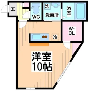 神奈川県川崎市多摩区西生田2【アパート】の間取り