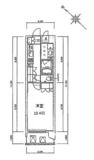 ドルチェ千歳船橋【2階】の間取り