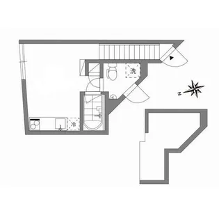 Orbit駒沢【2階】の間取り