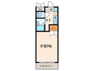鈴屋ビル【5階】の間取り