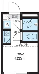 東京都新宿区大久保2【アパート】の間取り