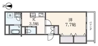 グランドール梅ヶ丘【2階】の間取り