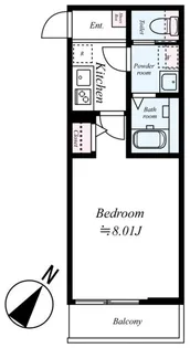 (仮称)桶川市若宮2丁目アパート【2階】の間取り
