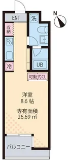 東京都品川区二葉3【マンション】の間取り